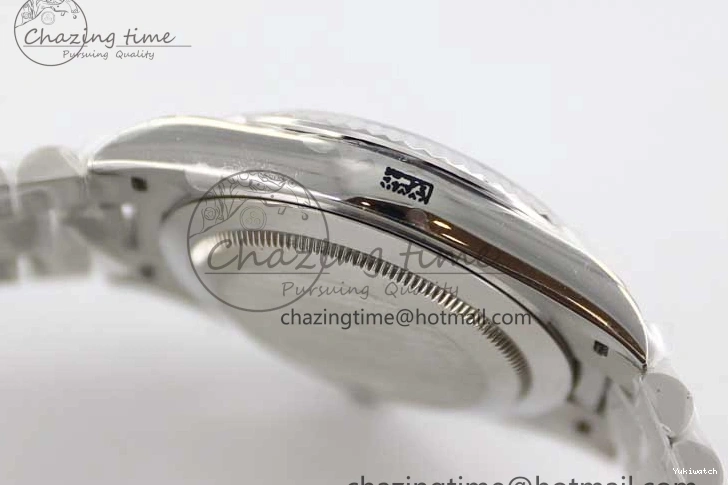 SS 904L Steel 40mm Roman Day Edition Best on 1:1 TWF Green A2836 SS Dial Date Bracelet 0123